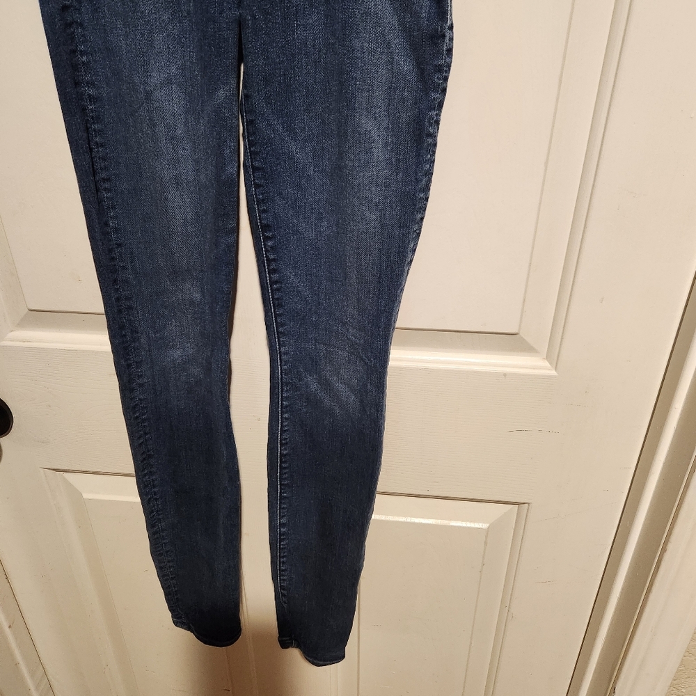 MOTHER High Waisted Looker Skinny Jeans Teaming Up Wash Size 26 - Picture 10 of 12